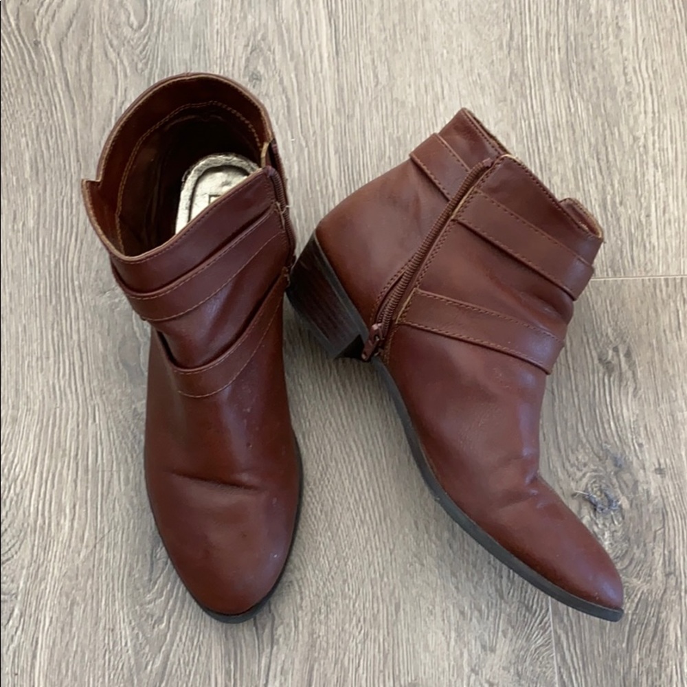 Material Girl ankle booties